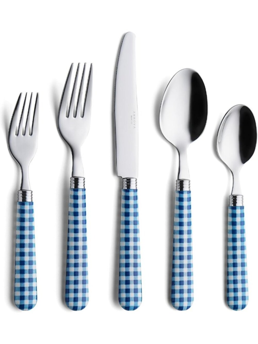 Colorful Stainless Steel Silverware Set - 20-Piece Flatware Utensils for Dining